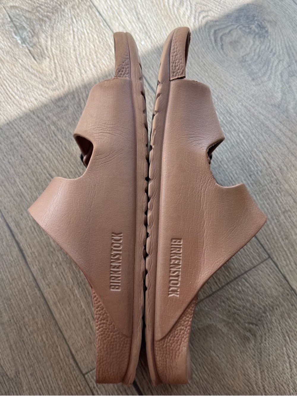 Birkenstock Eva Arizona copper metallic 41 rubber men 8/8.5 women 10/10.5 READ - Picture 8 of 10